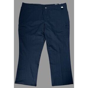 Dickies Work Pants 46x32 Blue Cargo Straight Fit Industrial Uniform NWT